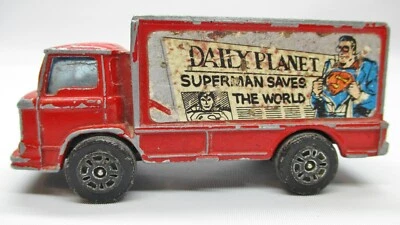 Vintage Diecast Corgi Juniors Superman Daily Planet Toy Truck Leyland Terrier - Image 1 of 4