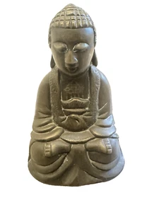 Sitzender Buddha Statue 6" hoch - Bild 1 von 5