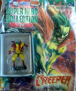 (Eaglemoss) ~ Colección de Superhéroes de DC Comics: Edición #24 The Creeper ~ Totalmente Nuevo - Imagen 1 de 4