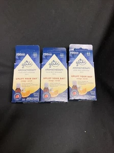 3 Pack Glade Essential Oil Cool Mist Diffuser Refills Orange & Neroli 0.56 oz - Picture 1 of 1