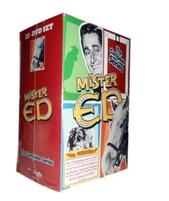 Mister Ed: The Complete Series Seasons 1-6 (DVD, 22-Discs Box Set) Region 1
