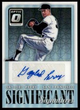 Gaylord Perry Card 2016 Donruss Optic Significant Signatures #5