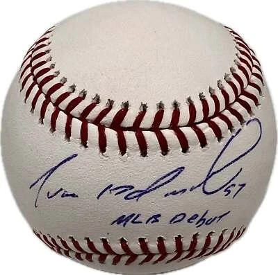 Béisbol firmado por Derek Rodríguez PSA/DNA Gigantes de San Francisco Foto 1 de 2