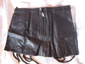 Elegant Moments L-6105 Lingerie Leather Skirt (ONLY)  NEW various sizes