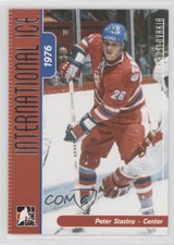 2006 In the Game-Used International Ice Signature Series Peter Stastny #92 HOF