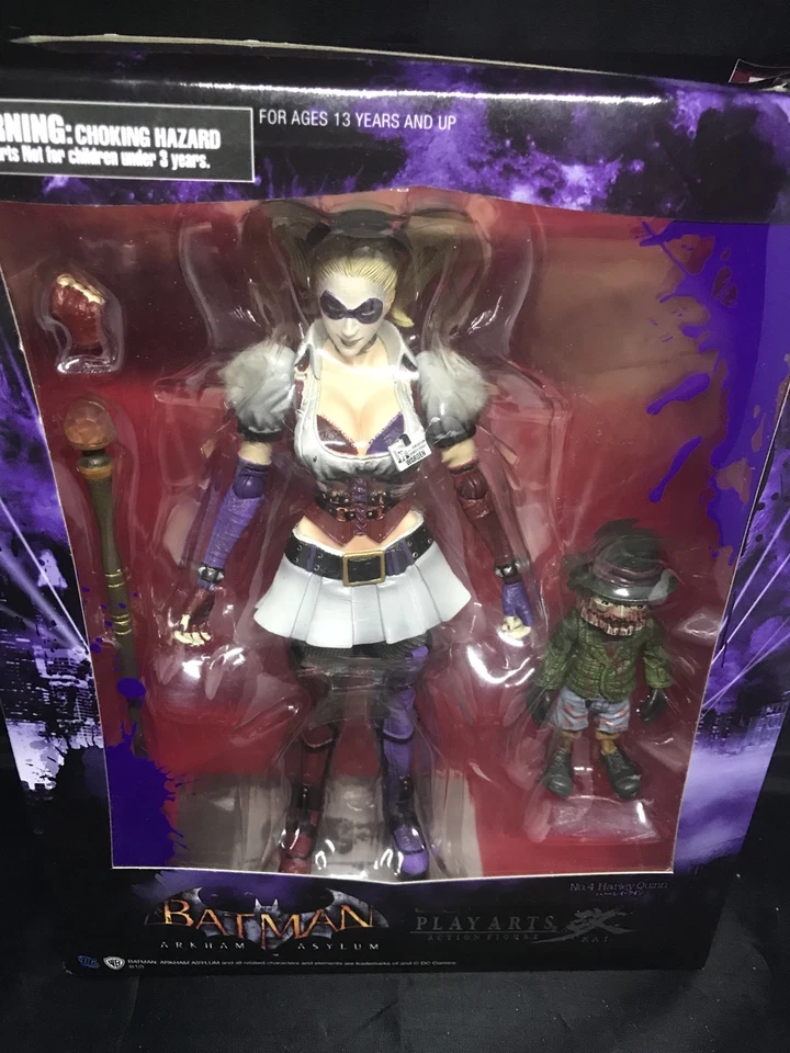 Play Arts Kai Arkham Asylum No. 4 Harley Quinn Action Figure Square Enix