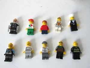 LEGO Random minifigure Lot of 10 Figure Chef Castle Police - Picture 1 of 13