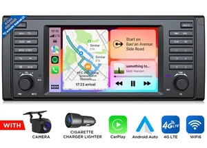 Android 13 8Core 6+64 7"Car Radio Stereo GPS Navigation DSP For BMW 5 Series E39 - Picture 1 of 22
