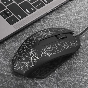Optical Mouse Wired Professional Gaming For LOL Colorful Backlight Computer Mice - Picture 1 of 19