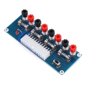 Panneau de brassage d'alimentation XHM229 ATX avec fusible de protection de sortie pour chaque sortie - Photo 1/8