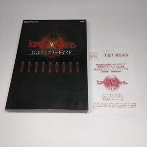 Lord of Arcana Official Complete Guide PSP Square Enix Strategy Book VG Cover - Imagen 1 de 10