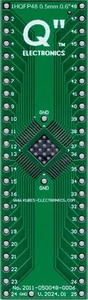 HQFP48, HTQFP48, LQFP48-EP, TQFP48-EP, eTQFP48 0,50 mm (0,02") a DIP 0,6"... - Picture 1 of 2
