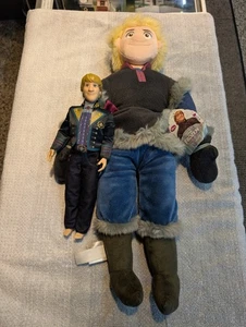 Kristoff 22 Zoll Plüsch Disney Store mit Etikett Original Authentic FROZEN Bonus Boy Puppe - Bild 1 von 24