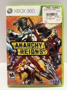 Anarchy Reigns (Microsoft Xbox 360, 2013) Video Game With Original Case, Manual - Picture 1 of 4