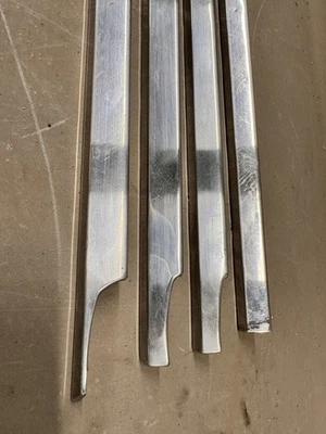 1963 1964 Chevy Impala Window Trim Belt Side Door Moldings Belair Biscayne 1962 - Image 1 of 4