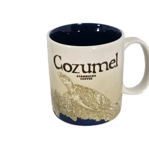 Starbucks Cozumel Kaffeebecher Global Icon Series 2014 16oz Tee Hot Cocoa Tasse - Bild 1 von 7