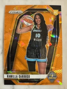 2024 Prizm WNBA - Kamilla Cardoso RC Variation Orange Cracked Ice - Picture 1 of 1