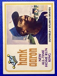1974 Topps Hank Aaron #1 VG-VGEX RC315 - Picture 1 of 2