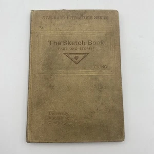 Antique The Sketch Book by Washington Irving Part One 1905 Standard Literature - Picture 1 of 7