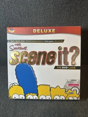 The Simpsons Scene It? The DVD Game DELUXE Edition Board Game Excellent cond. - Image 1 of 4