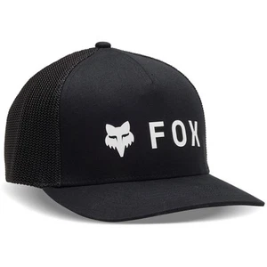 Fox Racing Absolute Flexfit Baseball Hat Cap Curved Brim Comfortable Black - Picture 1 of 3