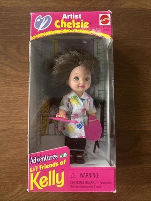 BARBIE, KELLY... ARTISTA CHELSIE 1998 VINTAGE... NUEVO... SIN USAR, EN CAJA ORIGINAL Foto 1 de 3