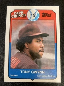 1989 Cap'n Crunch Tony Gwynn #5 Ex - Picture 1 of 2