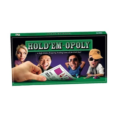 Late for the Sky Boardgame Hold'em-Opoly Box VG/NM - Image 1 of 2