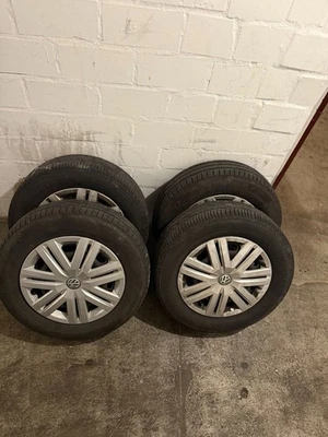 4st Winterräder für VW Polo V 6R Stahlfelgen 5x14 Winterreifen 175/70 R14 - Bild 1 von 3