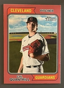 2023 Topps Heritage - Cal Quantrill #429 Red Border - Picture 1 of 2