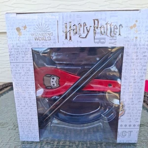 TOTALMENTE NUEVO Oficial Harry Potter Gryffindor Ramen Paquete Cuenco Palillos y Cuchara - Imagen 1 de 5