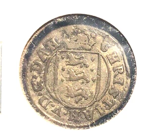 Dänemark 1677 2 Skilling KM 358 ss - Bild 1 von 2