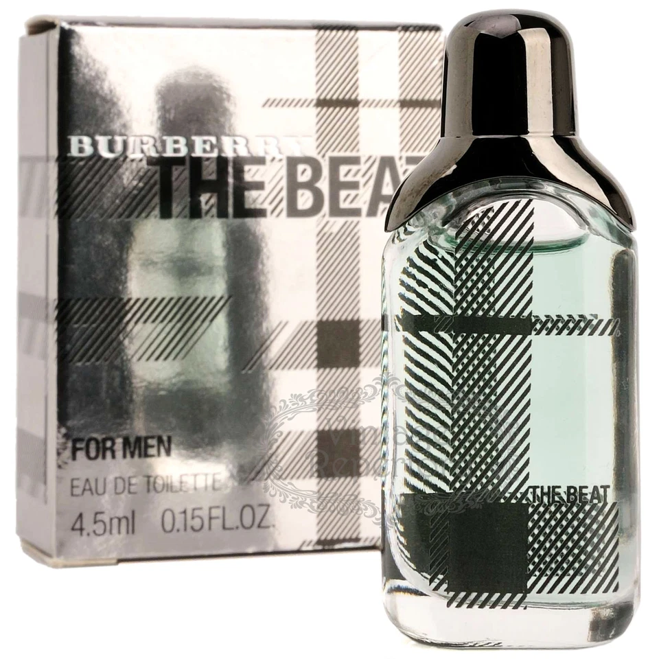 BURBERRY The Beat for Men Eau De Toilette Mini Colonia Perfume Perfume Perfume 0.15oz Nuevo en Caja Foto 1 de 1