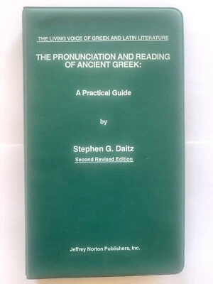 ANCIENT GREEK:  The Pronunciation And Reading Cassette Tapes by Stephen G.Daitz - Image 1 of 2