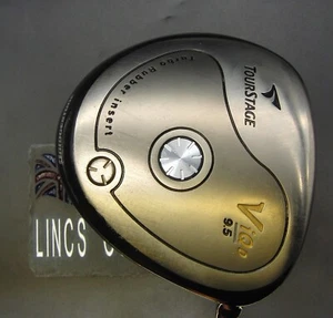 Bridgestone Tourstage ViQD 9.5° Driver Stiff Graphite Shaft Golf Pride Grip - Picture 1 of 7