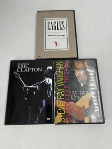 Eagles Hell Freezes Over, Stevie Ray Vaugh Live In Austin Eric Clapton Cream DVD - Picture 1 of 10