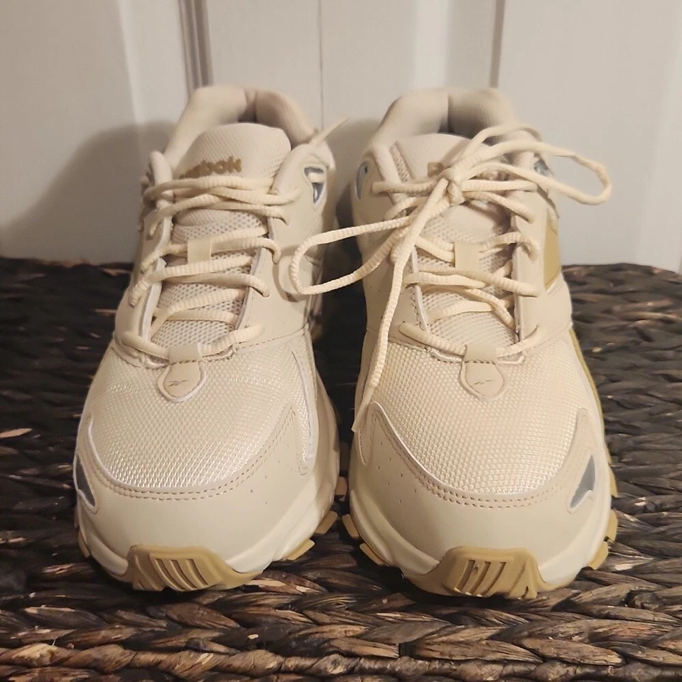 Reebok Womens Hyperium Work Safety Shoes Cream Size 10.5 Wide Steel Toe Workwear - Image 1 of 4