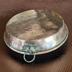 Antique Large French Copper Roasting Pan, Mid 19th Century - Picture 1 of 7