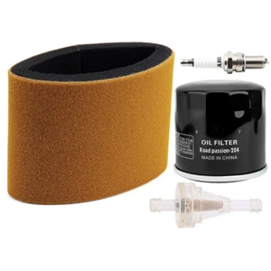 Kit de bujías de filtro de combustible de aire y aceite para Kawasaki KVF300 KVF400 2x4 4x4 1997-2002 - Imagen 1 de 12