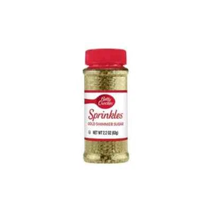 NEU - VERSIEGELT Betty Crocker Dekor Zucker, Goldschimmer, 2,20 Oz. - Bild 1 von 3