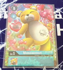 Monzaemon BT1-038 C 25th Special Memorial Pack Digimon TCG Xros Encounter - Picture 1 of 1