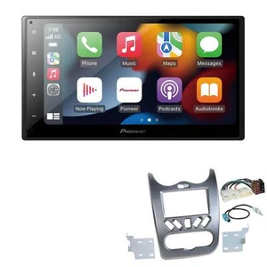 Pioneer Radio WiFi Apple CarPlay Android für Dacia Logan 2008-2011 anthrazit - Bild 1 von 7