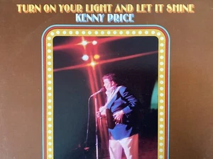 KENNY PRICE Turn on Your Light and Let It Shine 1974 M- LP+bonus CD autographed - Picture 1 of 8