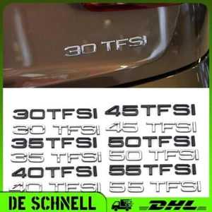 Schriftzug Emblem Sticker Heckdeckel Kofferraum Abzeichen Aufkleber Für Audi - Bild 1 von 19