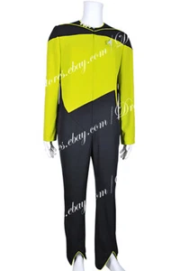 Cosplay Star Uniform Security/Operations Duty Yellow Halloween Costume - Picture 1 of 9