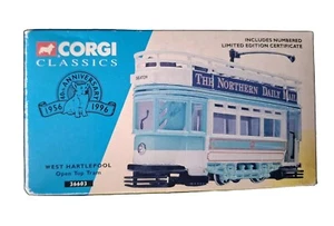 Corgi Classics 36603 Dick Kerr TYPE OPEN TOP TRAM LTD ED 40th ANNIVERSARY MODEL - Bild 1 von 24