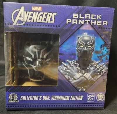 Marvel Avengers Pantera Negra Caja Coleccionista: Edición Vibranium Culturefly Foto 1 de 2