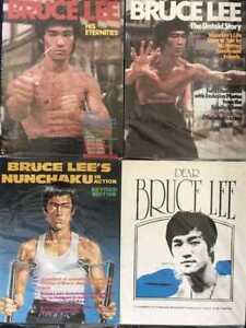 Bruce Lee magazine 4 volume set English edition Nunchaku from JPN
