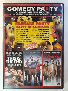 Sausage Party/This Is The End/Pineapple Express/The Night Before DVD - Picture 1 of 10