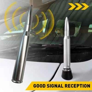 Antena de bala calibre 50 para camioneta Dodge Ram 1500 Ford F150 Raptor Bronco - Imagen 1 de 13
